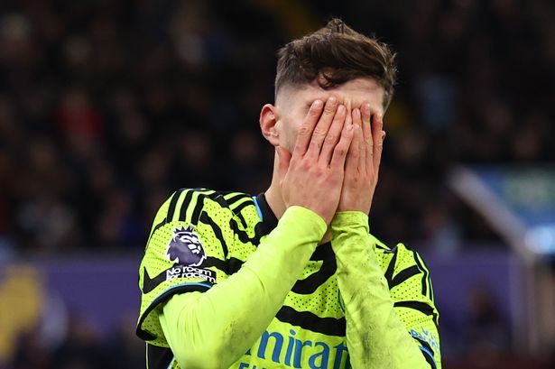 When asked about Kai Havertz’s handball in Arsenal’s draw with Aston Villa, Mikel Arteta reiterates that it was “clear and obvious.”