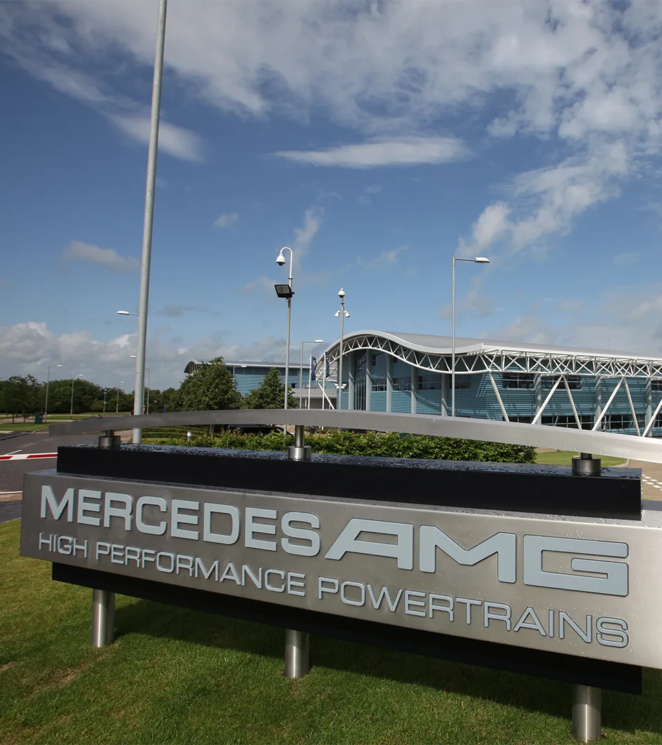 Mercedes F1 Brackley and Brixworth establishments.
