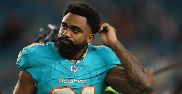 It is anticipated that Raheem Mostert will not be participating in the Dolphins’ game against the Ravens.