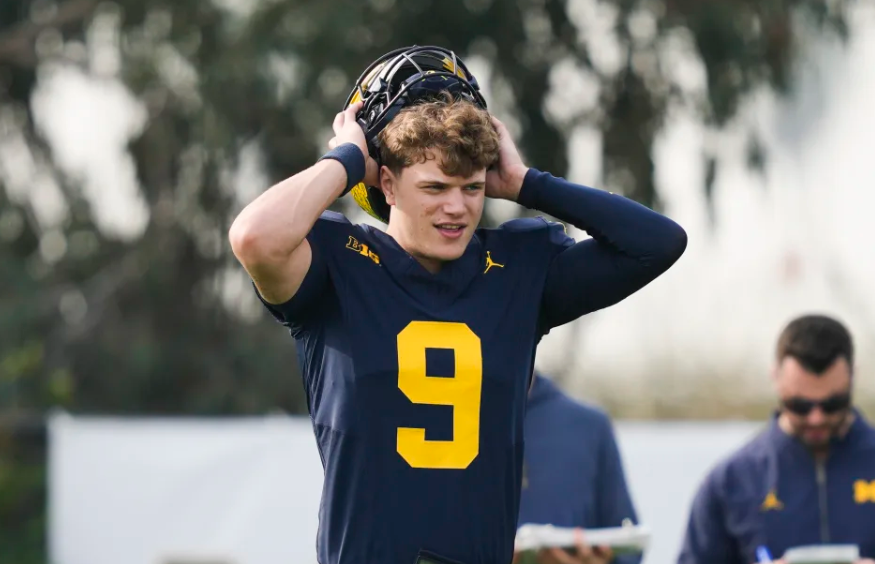 Notable points from the observation include injury updates during Michigan’s practice, the presence of Jadyn Davis, and the attendance of a special guest.