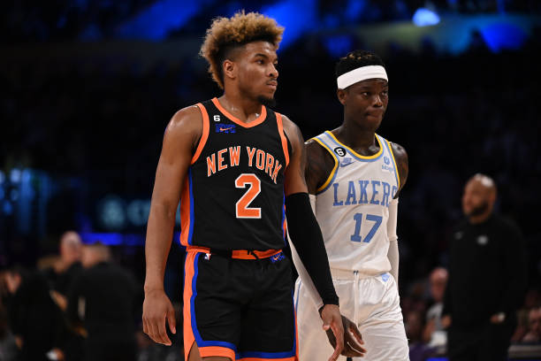 Gabe Vincent is marked as unavailable for the Knicks matchup.