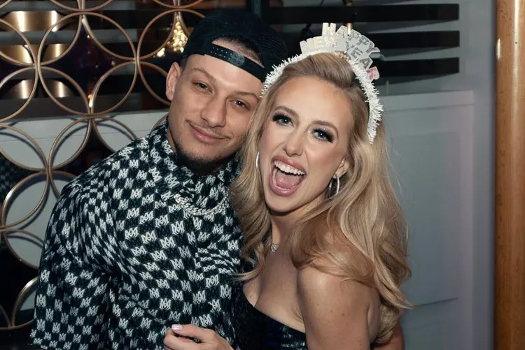 Brittany and Patrick Mahomes Celebrate the New Year Together Following Kansas City Chiefs’ Victory