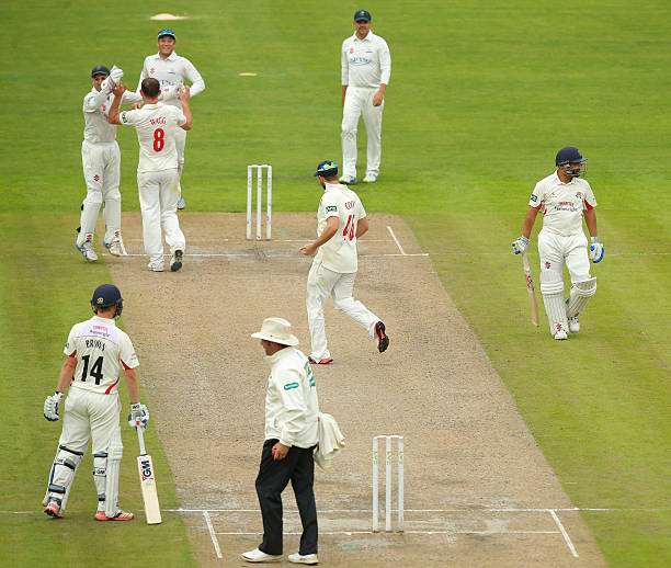 Ashwell Prince of the Proteas complains about the irregular bounce on the Newlands field.