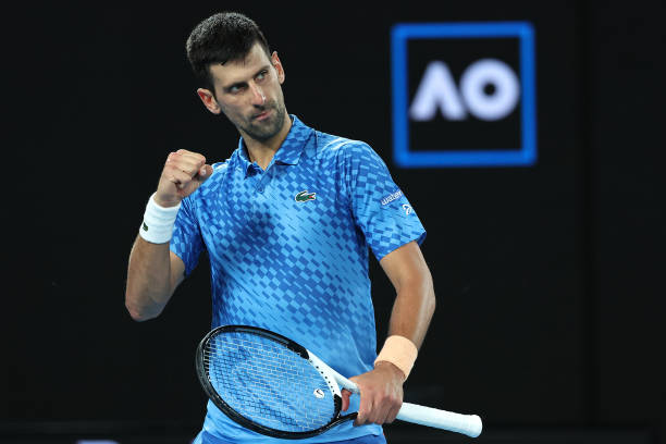 Novak Djokovic made an ominous statement after easily defeating Tomas Etcheverry at the Australian Open
