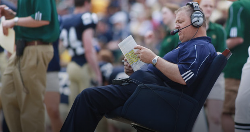 Charlie Weis expresses disapproval of James Franklin’s Peach Bowl remarks about Penn State’s performance.