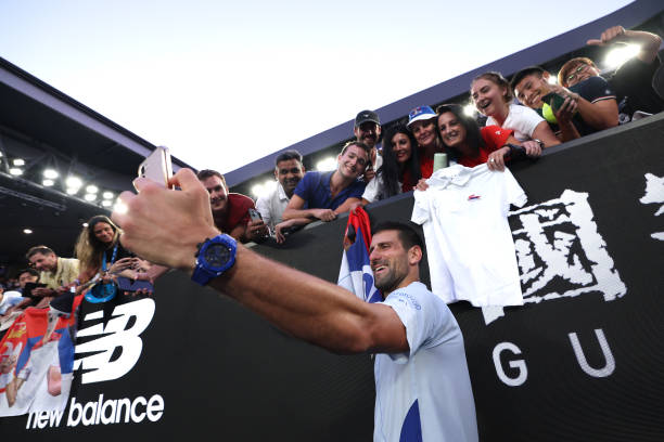Djokovic joins Bopanna celebration after India