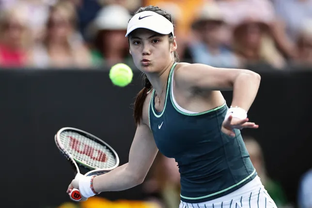 Emma Raducanu is playing at a ‘top 10 level’ ahead of the Australian Open,