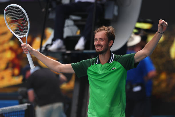 Daniel Medvedev tells John McNarro, “I’m so destroyed right now,” following…