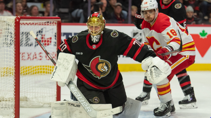 NHL Projections for January 9th featuring the Ottawa Senators versus the Calgary Flames.