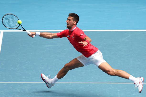Novak Djokovic overcomes an injury scare to win the United Cup and kick off 2024.