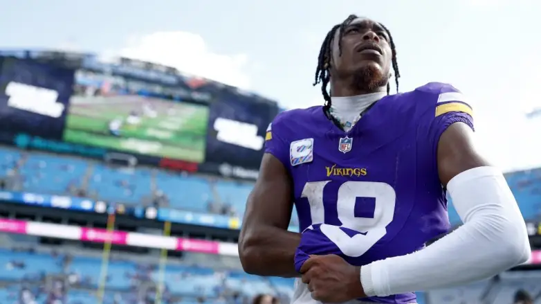 Justin Jefferson is slowing down contract negotiations.