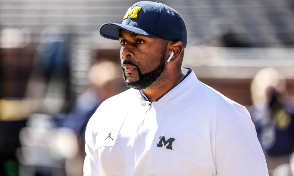 Breaking News: Sherrone Moore of Michigan stays unfazed by the spotlight…