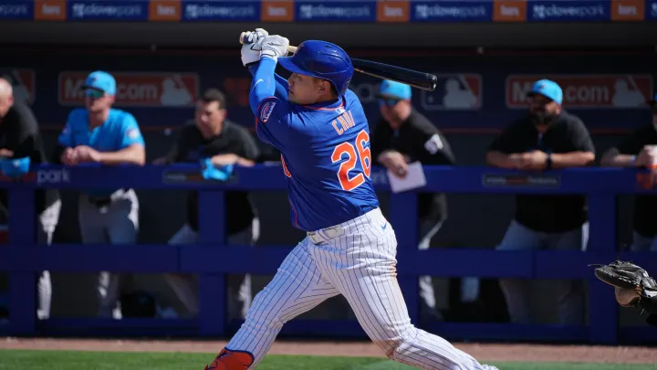 A minor league signing for the Mets, earns a spot on the roster.