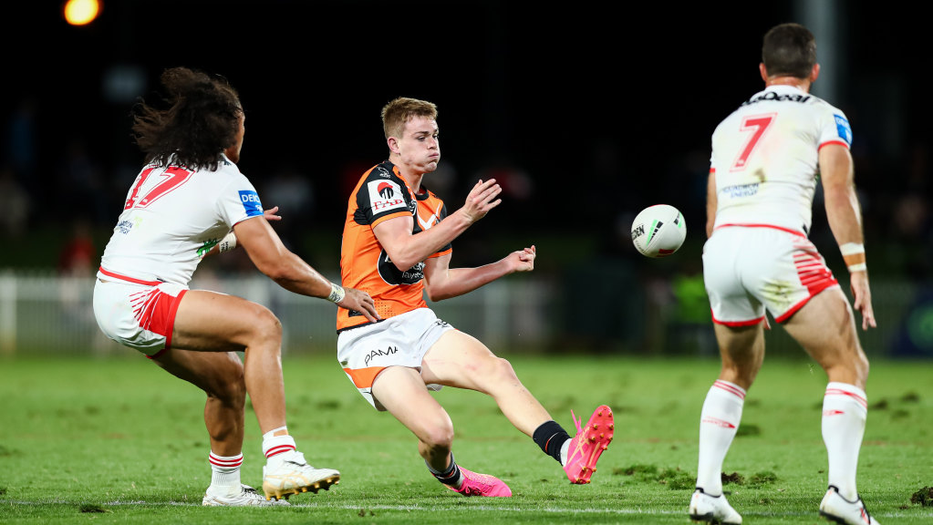 Wests Tigers have signed an 18-year-old talent for a substantial fee.