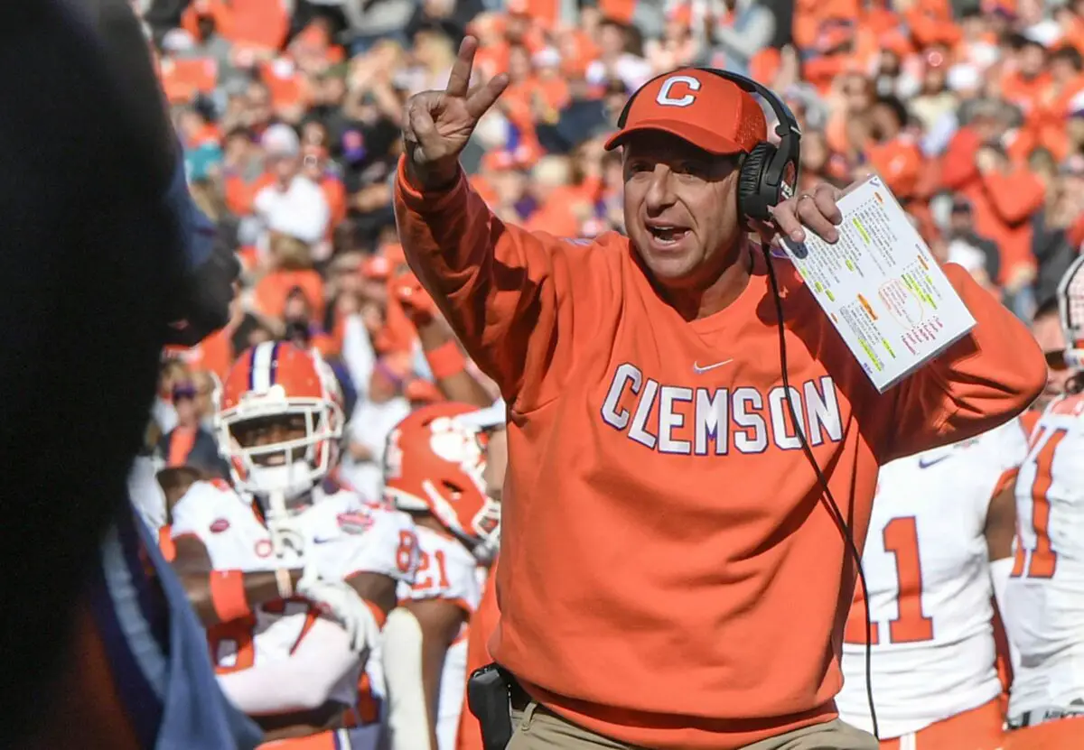 Dabo Swinney believes that college football has veered off its traditional path in the Name…