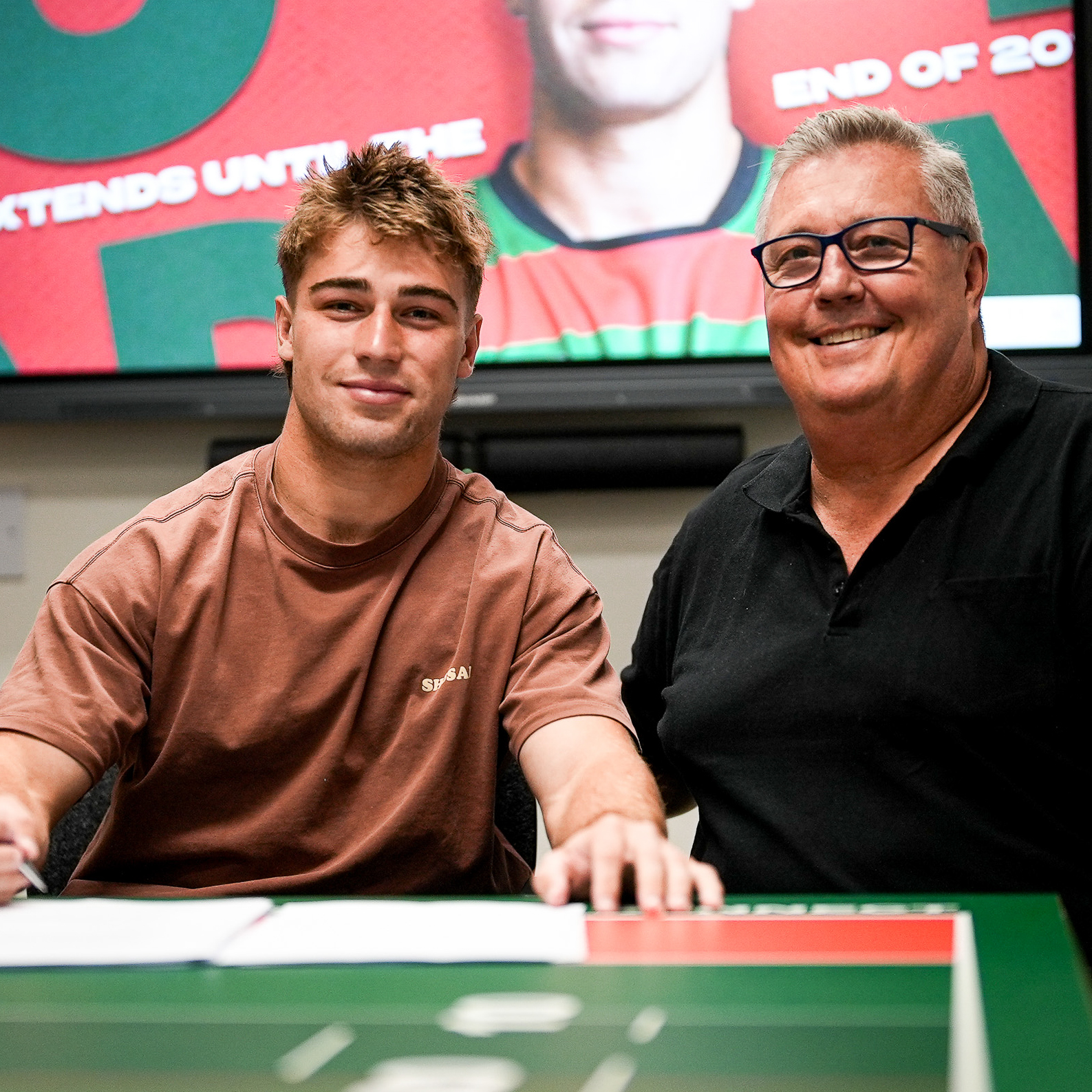 Rabbitohs extend the contract of a 20-year-old player for an extra two years.