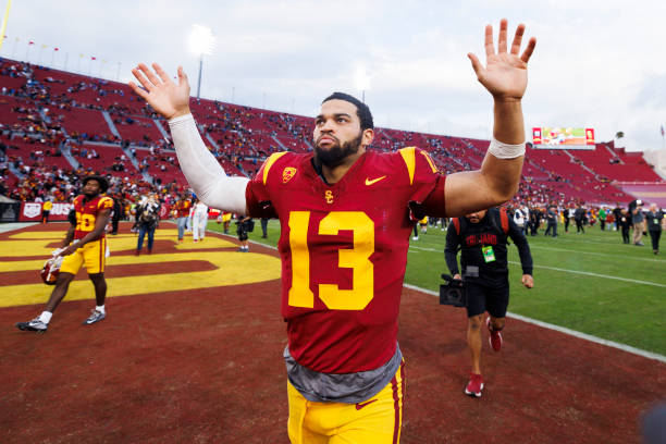 Caleb Williams strongly rebukes Greg McElroy’s claim that he has never faced adversity.