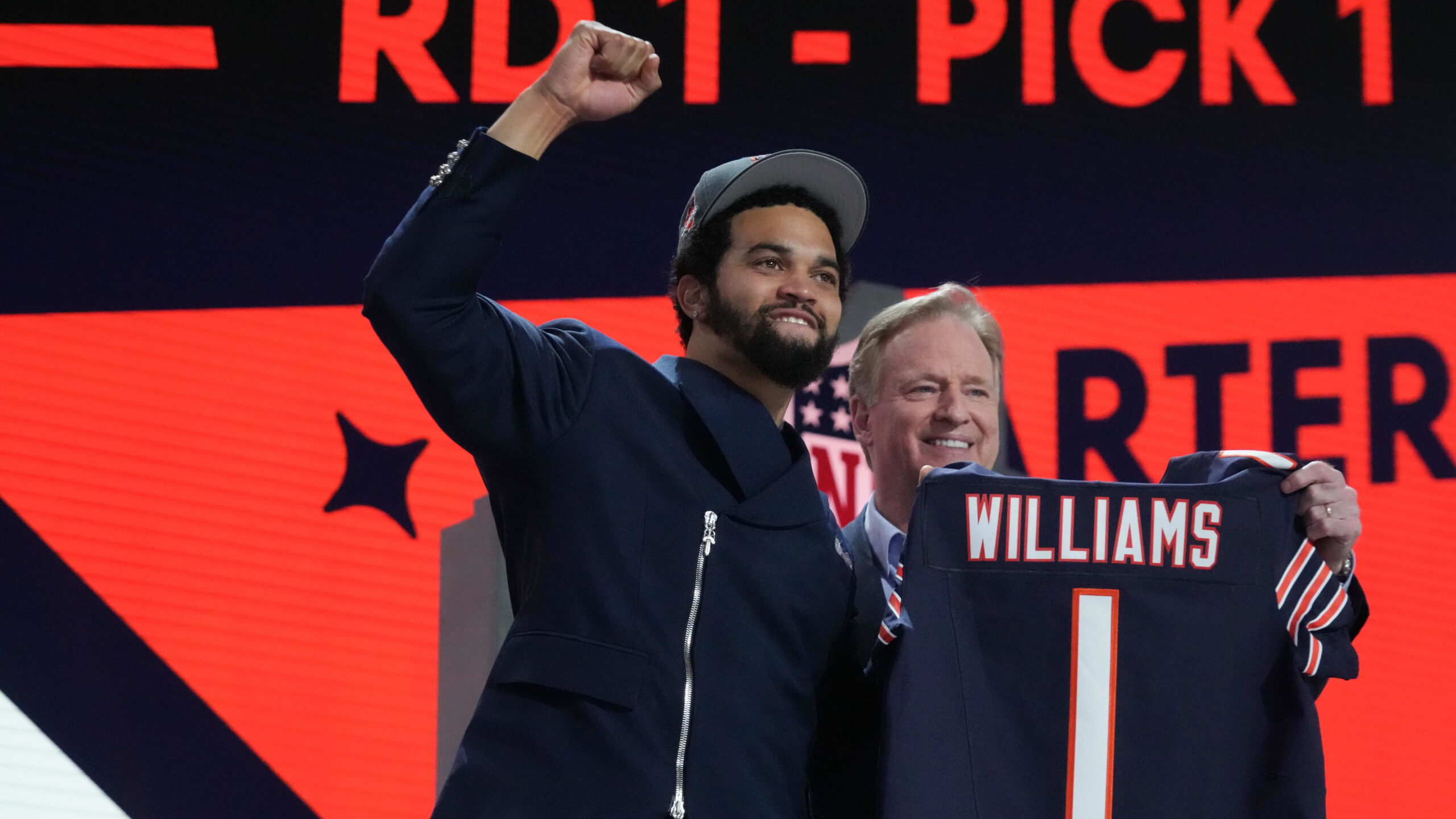 Caleb Williams’ Reaction After Being Drafted as the No.1 Pick by the Bears