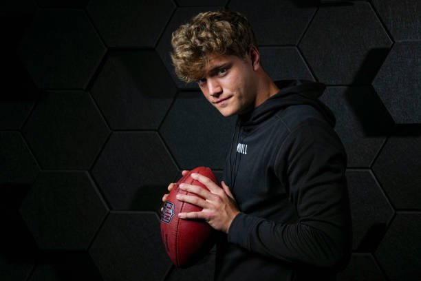 The quarterback has a moderate level of confidence that the Giants will choose him in the draft.