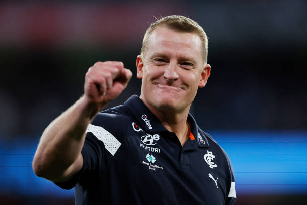 Carlton Coach Michael Voss Reflects on Team’s Victory Against GWS Giants