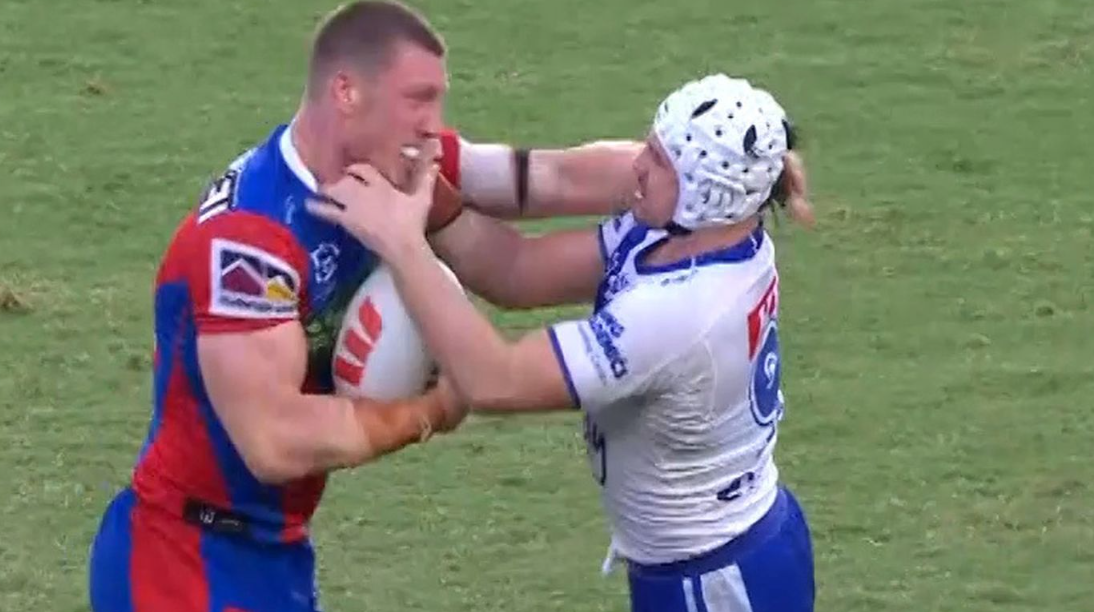 The NRL has clarified the reasons behind charging Reed Mahoney following the tunnel altercation with Jack Hetherington.