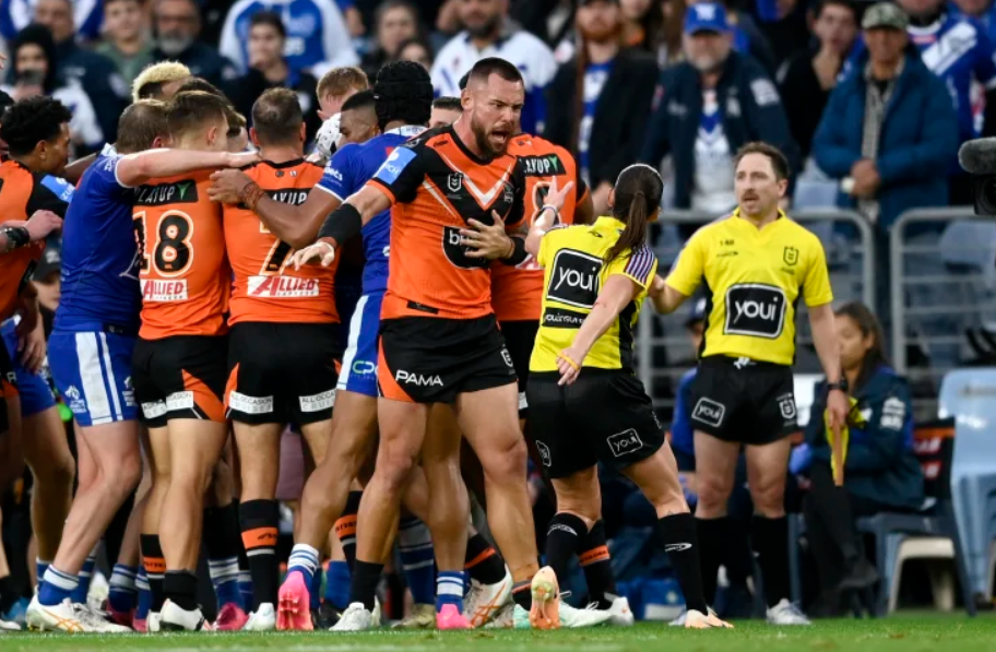 The NRL has taken strict action against key players from the Bulldogs and Tigers.