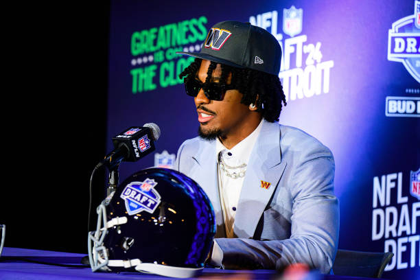 A rookie from the Commanders is eager to face off against a quarterback valued at $260 million.