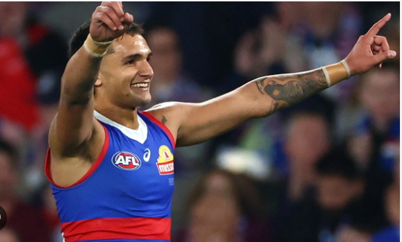 “The Western Bulldogs star expresses immense enthusiasm about remaining with the team after securing a long-term contract extension.”