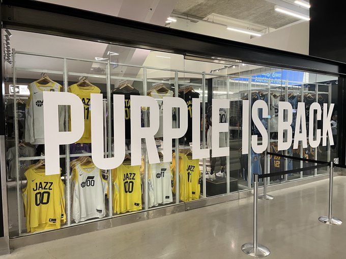 Utah Jazz Rebrand: Purple Returns