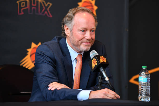 Head coach Mike Budenholzer of the Phoenix Suns