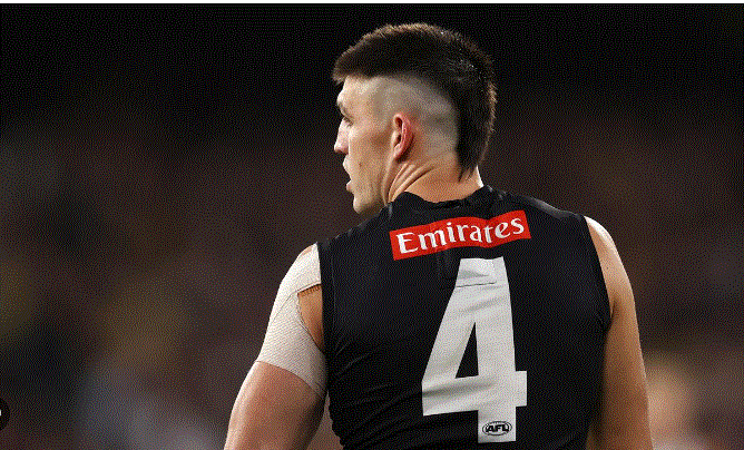 Brayden Maynard shared a touching moment with his girlfriend as the Collingwood star opened up about some distressing personal news.