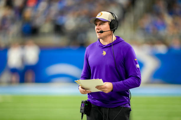 Head coach Kevin O'Connell of the Minnesota Vikings