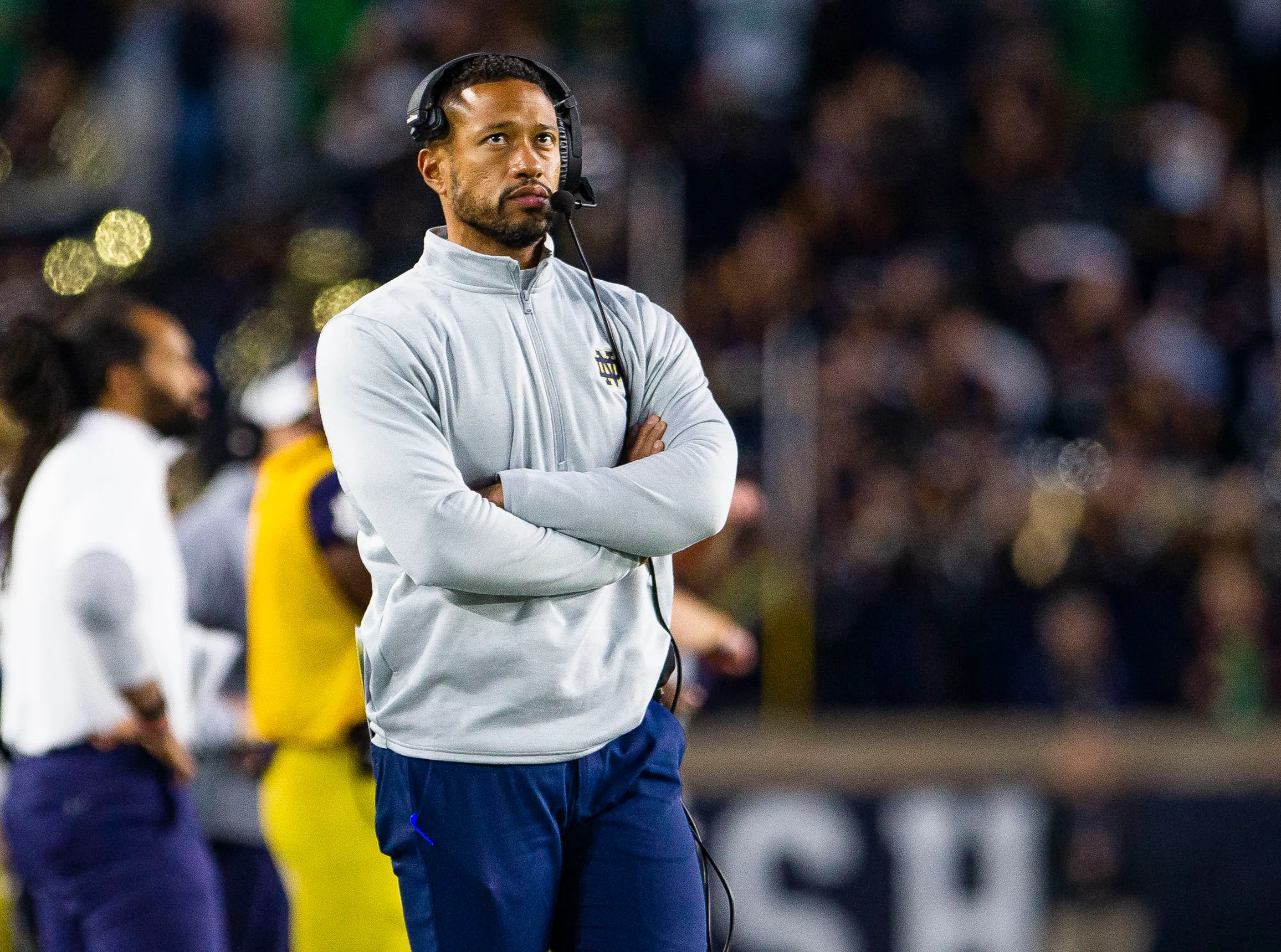 Breaking News: “Notre Dame Football Head Coach Heartbroken by Major Defensive Line Setback”
