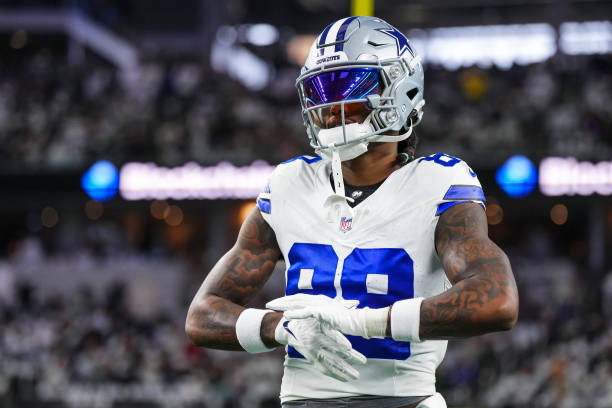 CeeDee Lamb #88 of the Dallas Cowboys