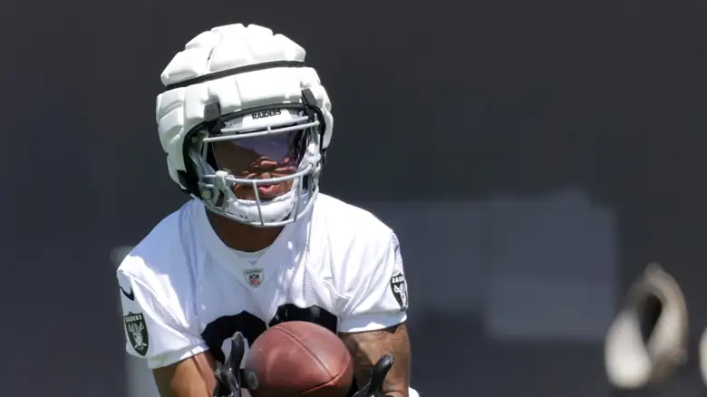 Las Vegas Raiders wide receiver Jeff Foreman #80