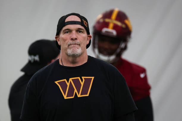Head coach Dan Quinn of the Washington Commanders