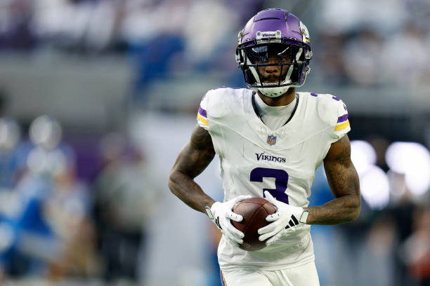 Jordan Addison #3 of the Minnesota Vikings