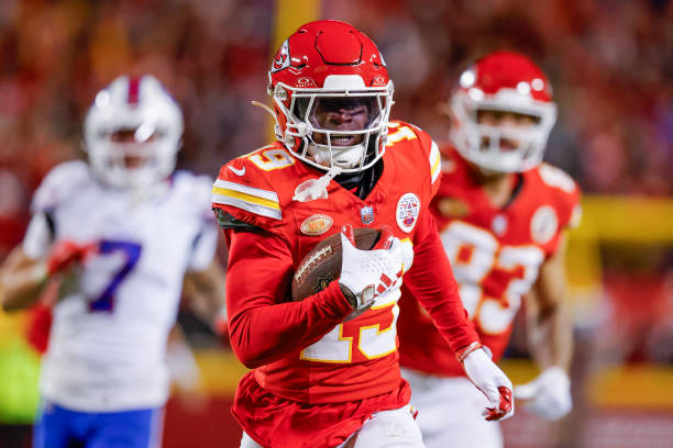 Kadarius Toney #19 of the Kansas City Chiefs