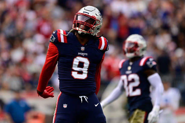Matthew Judon #9 of the New England Patriots