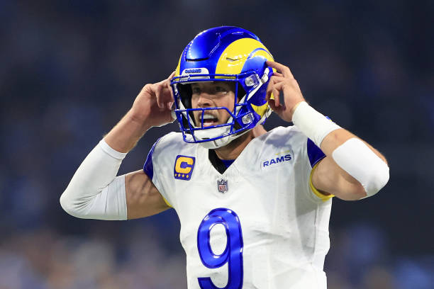 Matthew Stafford #9 of the Los Angeles Rams