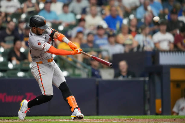 Thairo Estrada #39 of the San Francisco Giants