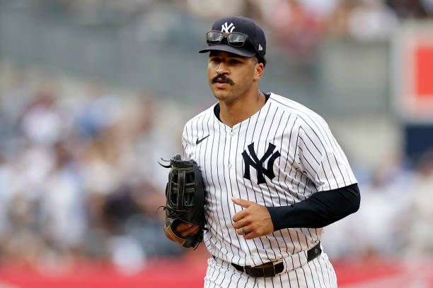 Trent Grisham #12 of the New York Yankees