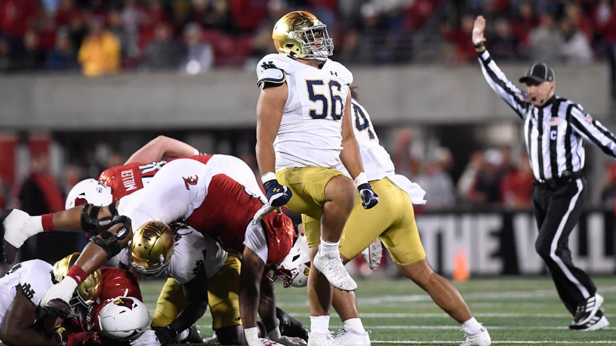 Breaking News :  Notre Dame’s season cut short by serious injury.