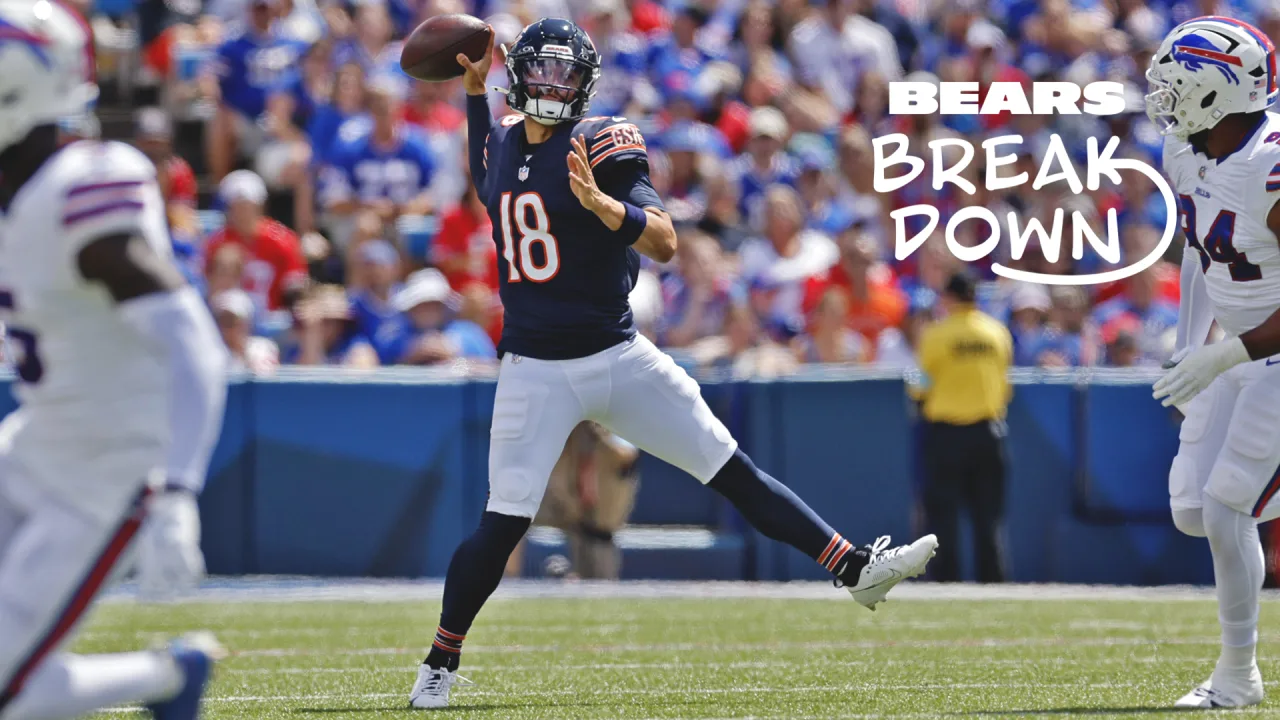 Caleb Williams Dissects Four Crucial Moments from His NFL Debut
