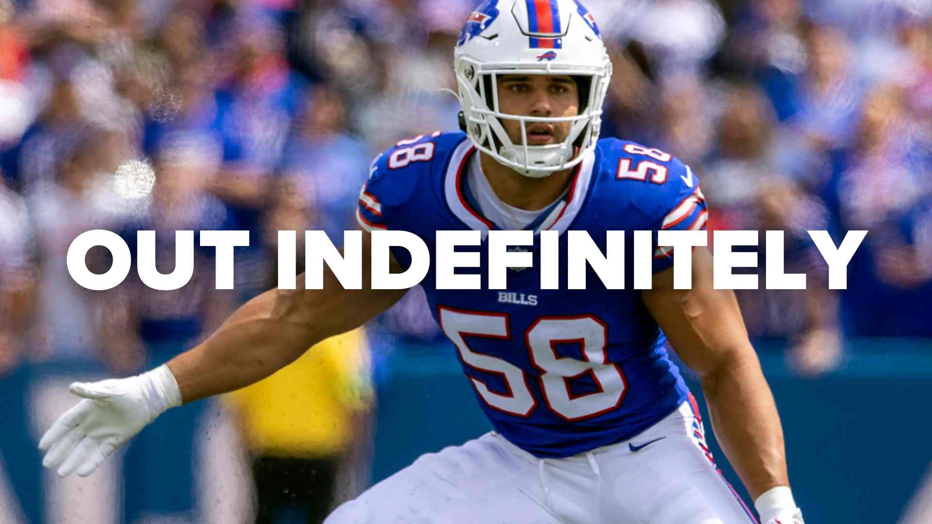 Breaking News: Heartbreak for Bills as Linebacker Faces Indefinite Absence Due to Torn Biceps.