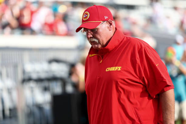 Head coach Andy Reid of the Kansas City Chiefs