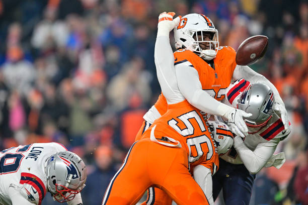Baron Browning #5 of the Denver Broncos