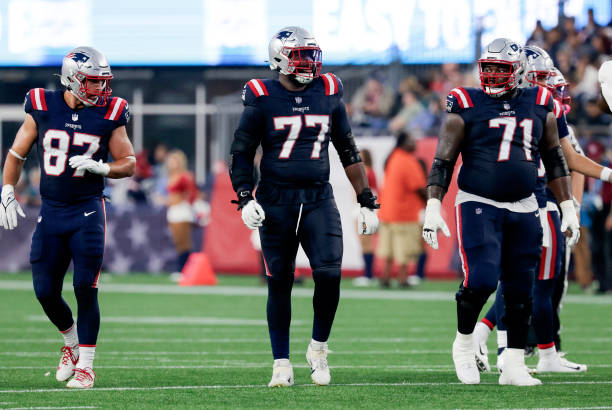 New England Patriots tackle Chukwuma Okorafor