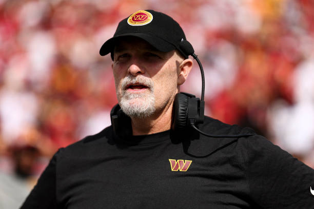 Head coach Dan Quinn of the Washington Commanders