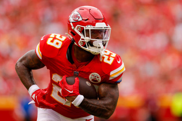 La'Mical Perine #29 of the Kansas City Chiefs